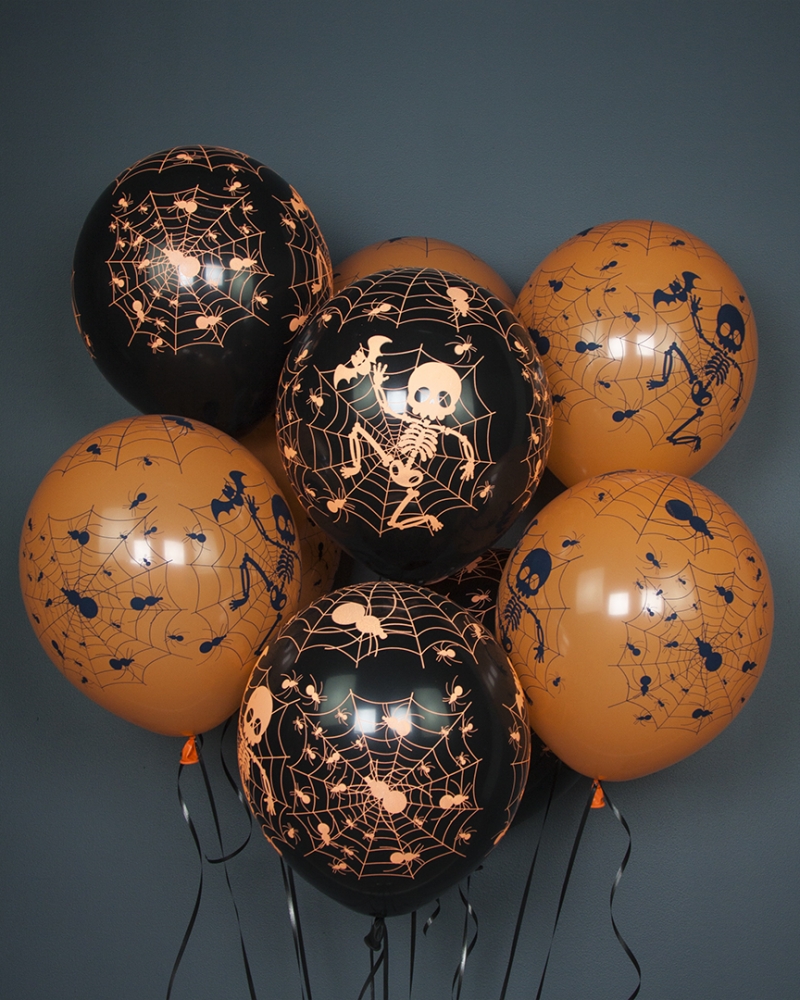 Воздушный Шар Паутина на Хэллоуин