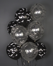 Воздушный Шар Летучие мыши, Ночь Хэллоуина