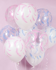 Воздушный шар Нежные перья
