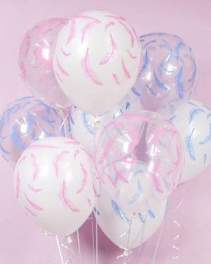 Воздушные шар Нежные перья