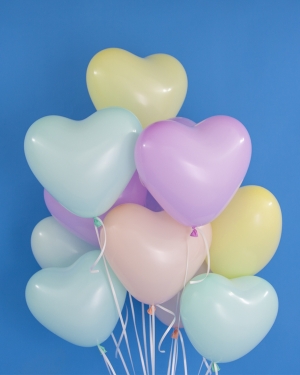 Воздушные шары Макарунс сердце