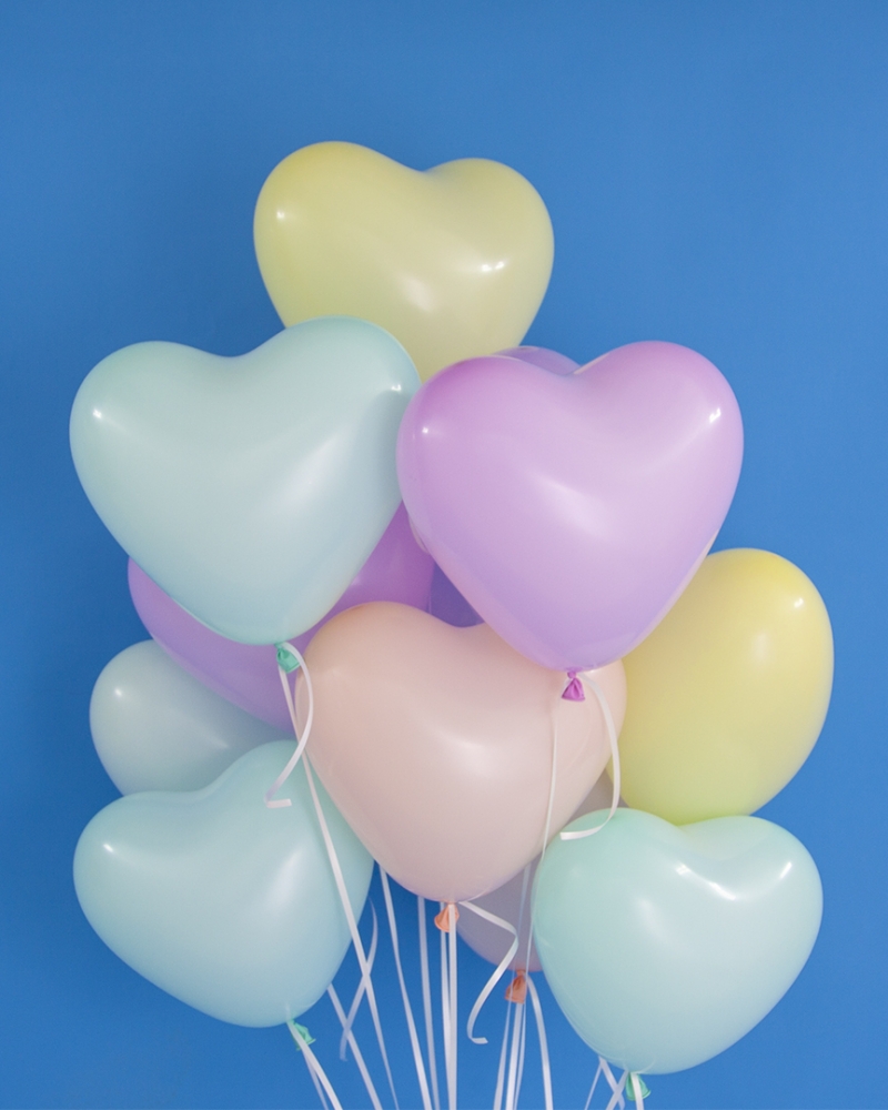 Воздушные шары Макарунс сердце