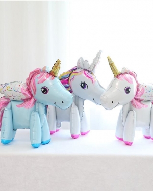 Шар 3D Фигура, Волшебный единорог с крыльями