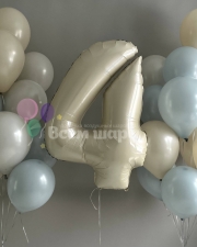 Бежевый набор шаров